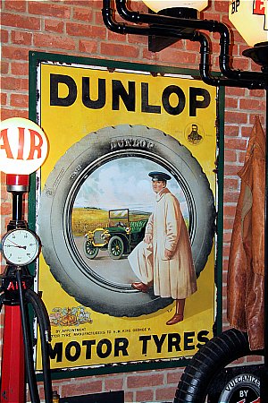 DUNLOP MOTOR TYRES - click to enlarge